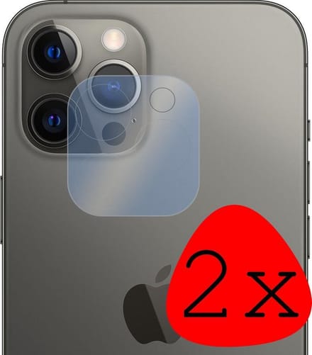 Camera Lens Protector - 2 Stuks Geschikt voor Apple iPhone 13 Pro - Camera Screenprotector Beschermglas - Gehard Glas - Tempered Glass - Screen Protector