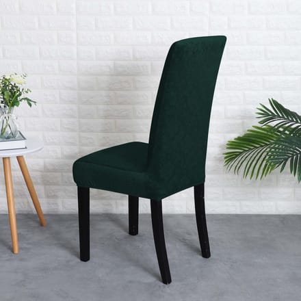 Meble odNowa - Stoelhoes - Grijs Velours - Met Elastische Band