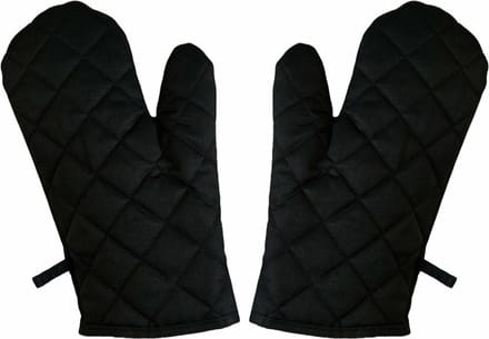 Benza Ovenwanten - Links en Rechts - Zwart - 20 x 30 cm