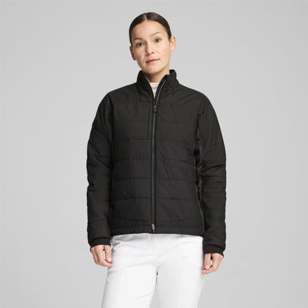 Puma Dames Kyley Prestaties Gequilt Golfjas (Puma Zwart)