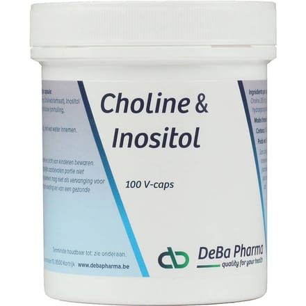 Deba Pharma Choline/Inositol 100 Capsules
