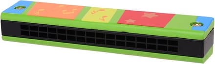 Speelgoed Mondharmonica Hout Voor Kinderen - Kleur Groen