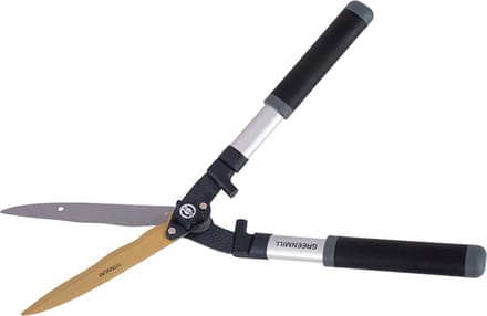 Greenmill - Heggenschaar - gegolfd blad - gehard staal, 23 cm, UP0085T