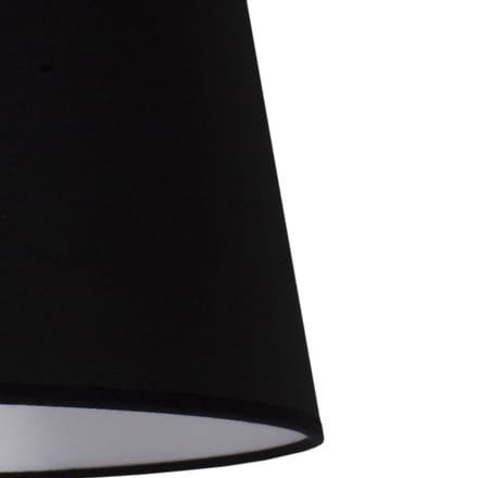 Duolla Lampenkap Classic L voor vloerlampen, zwart