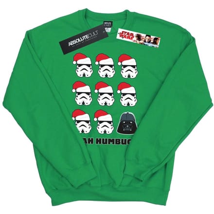 Star Wars Heren Kerstmis Humbug Sweatshirt (Iers Groen)