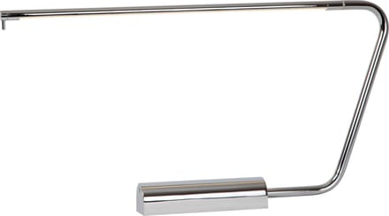 Lucide MADISON - Bureaulamp - LED Dimbaar - 1x9W 2700K - Chroom