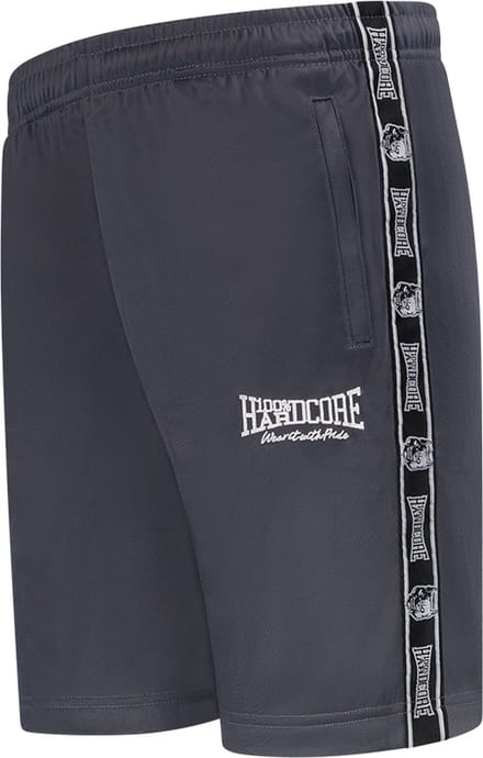100% Hardcore Korte Trainingsbroek Essential Grijs - Maat: XL