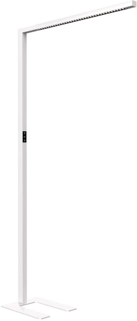 MAUL Staande lamp MAULplinus LED 2700 - 5700 K dimbaar standvoet 197,4 cm wit