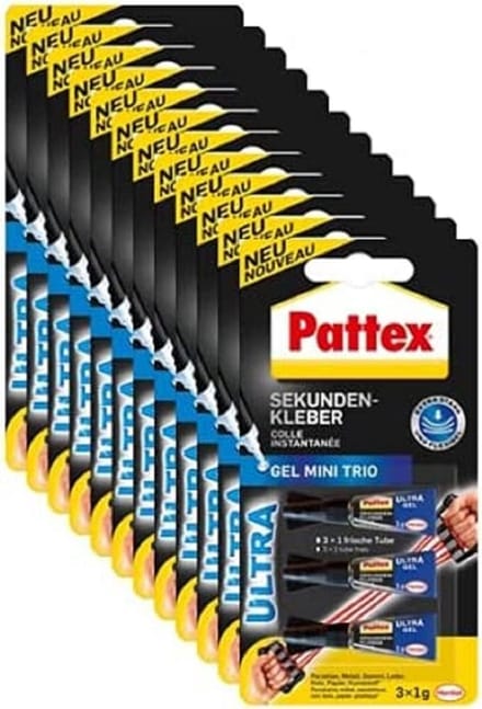 Extra Sterke Flexibele Secondelijm Gel in Handige Mini-Tubes voor Diverse Materialen