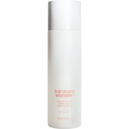 Haruharu, Wonder®, Centella 3% PHA Gentle Liquid Exfoliating Serum, 4.05 fl oz (120 ml) white