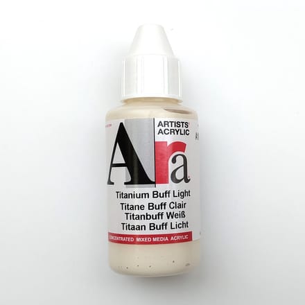 Acrylverf Ara 100ml - Titaan Buff Licht - A100