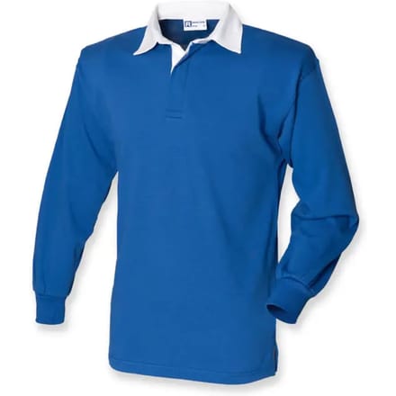 Polo met lange mouwen Front Row Plain Rugby