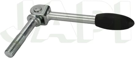 Spindel/Knevel voor klem 48mm kantelbaar