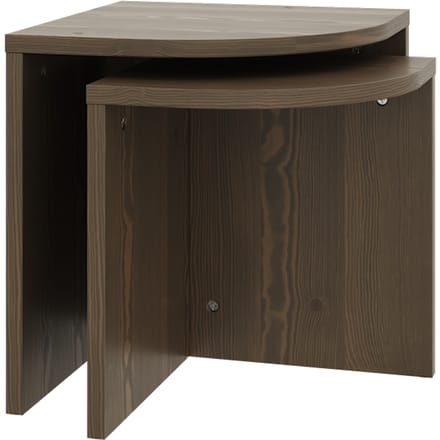 Karup Combine Bijzettafelset - 106 Carob brown lacquered