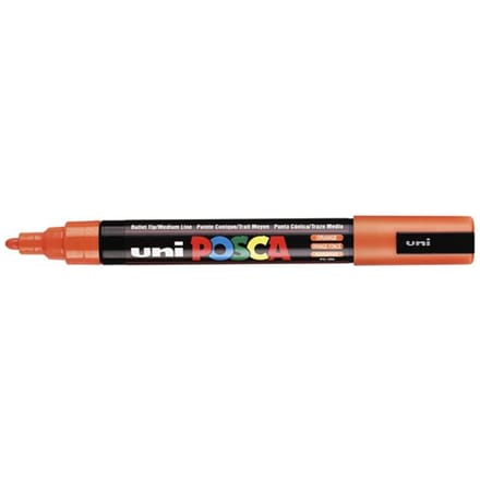 Paintmarker Uni POSCA PC5M medium donkeroranje