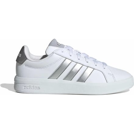 Adidas Grand Court 3.0 Kindersneakers - Wit - Maat 35.5 - Mesh/Synthetisch