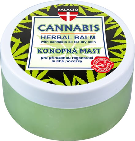 Cannabis herbal balm door PALACIO