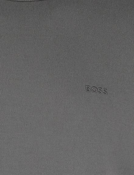 trui Boss Orange Asac-C groen gebreid normale fit