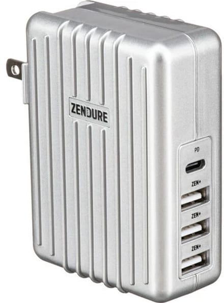 Zendure usb-c 30 w reislader 1xusb-c 3x usb ZDAPD-4