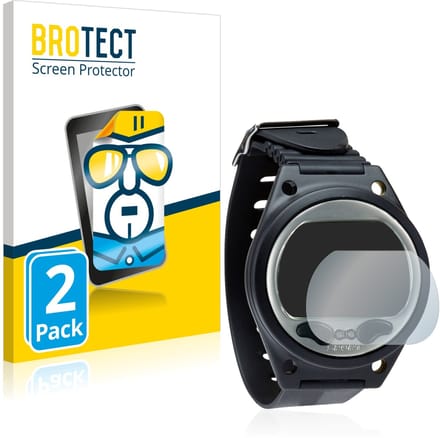 BROTECT - Screenprotector voor SCUBAPRO Aladin Sport (Matrix) - Folie Beschermfolie transparant 2 Stuks