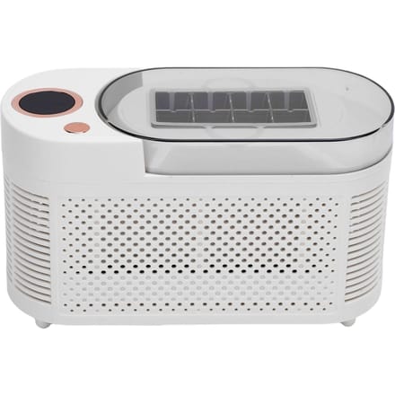 Draagbare IJsmachine 120W Desktop IJsmachine Snelle IJsblokjesproductie voor Huis Studentenkamer Kantoor Camping Auto EU-stekker L gray