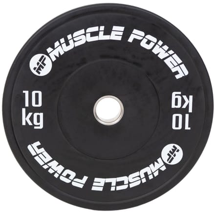 MP3026 Ol High black Bumper plate 10 kg