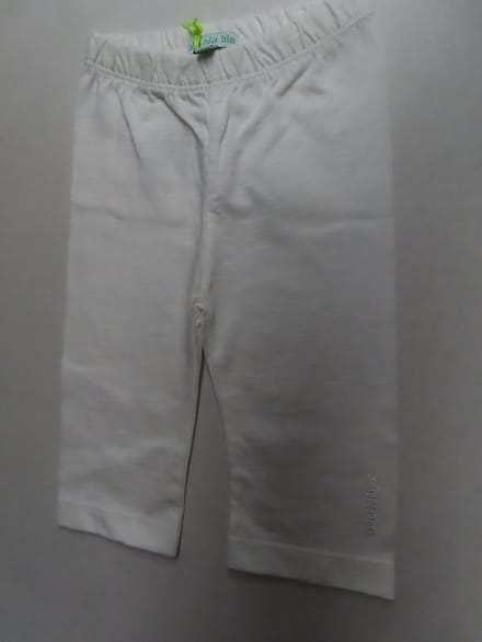 Legging - Meisje - 3 /4 lengte - Creme - Effen - 1 jaar 80