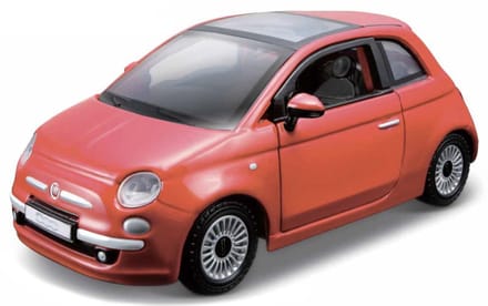 Bburago FIAT 500 - Modelauto - Schaal 1:32 - Brons Metalic