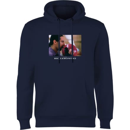 Big Lebowski Jesus Scene Hoodie - Navy - XL