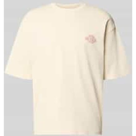Oversized T-shirt met print op de achterkant
