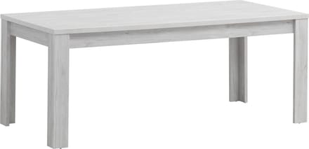 Belfurn-Eetkamertafel 190x90cm  Elvis decor witte eik