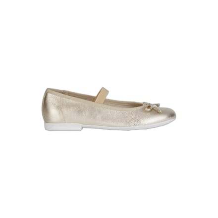 GEOX PLIE MEISJES Ballerina's - PLATINA