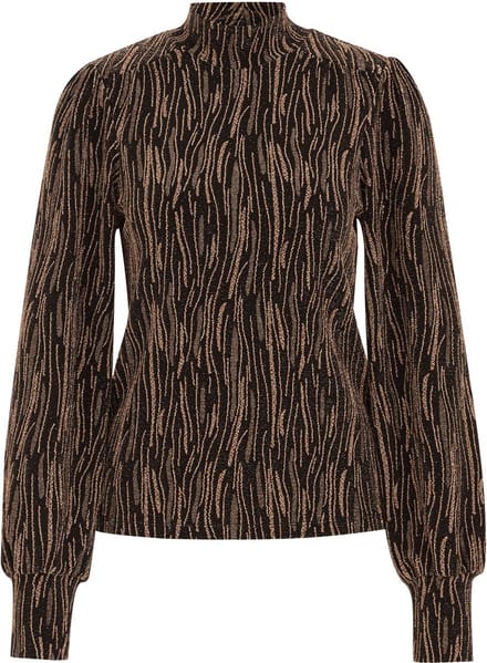 WE Fashion Dames top met glittergaren