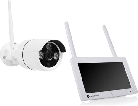 Smartwares CMS-30400 Draadloze Beveiligingscamera set – optimale beveiliging van je huis – volledig draadloos