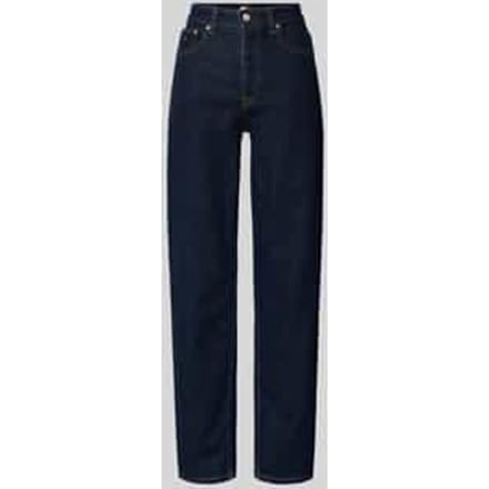 straight fit jeans van katoenmix model 'LAYLA'