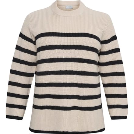 Kaffe Curve KCmilla Knit Pullover Dames Trui - Maat M