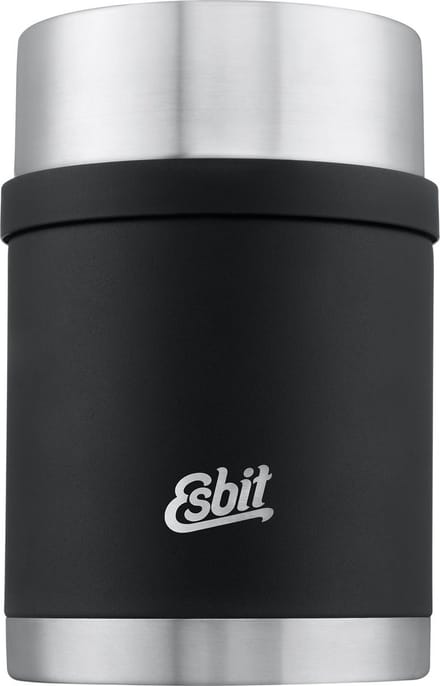Esbit Sculptor Thermos Voedselcontainer - 750 ml - RVS - Zwart