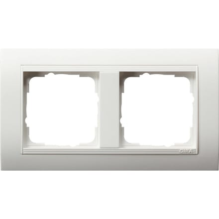 Gira Standaard 55 Afdekraam Standaard Schakelmateriaal - 021202 [2 stuks]