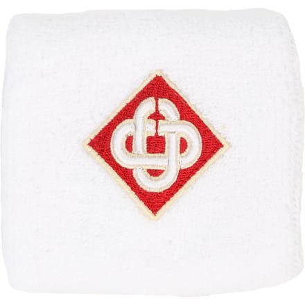 Taillebandmanchetten met rood diamantlogo