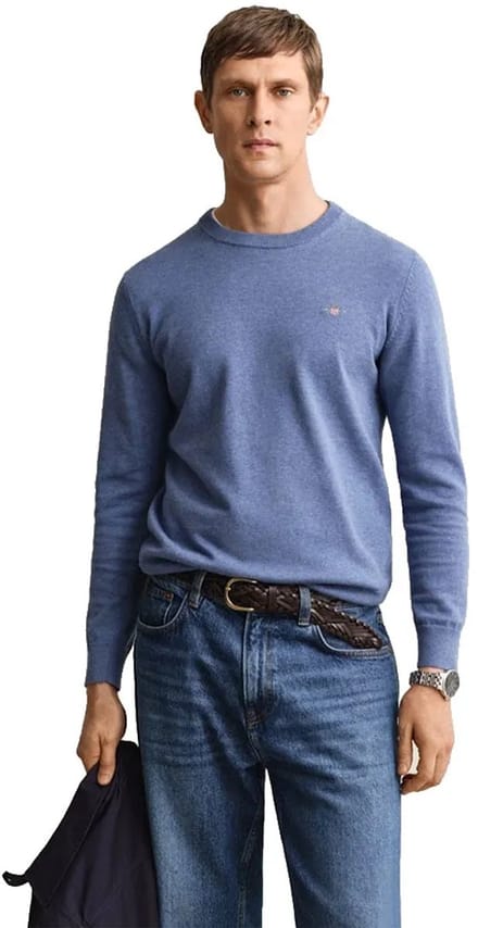 Gant 8030561 Classic Trui Blauw S Man