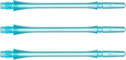 Dart Shafts - Rotatie Delen - Precisie Werpen - Dunne Constructie - 8 cm - Helder Blauw