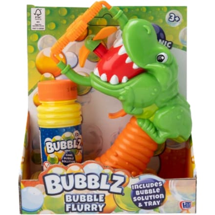 Bubblz Dinosaur Flurry Bellenblaasvloeistof – Assorti