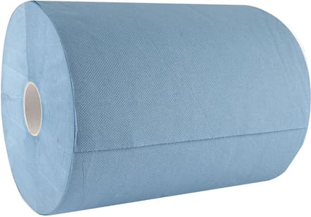 HYGOCLEAN rol poetspapier, 2-laags, blauw, vel: 220 x 350 mm