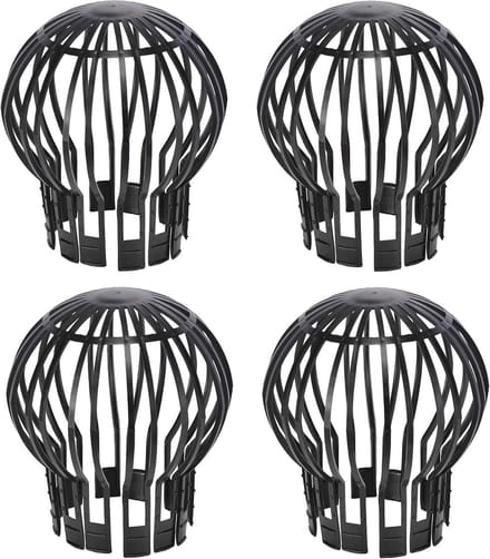 Universele Dakgoot- en Regenpijpbescherming Set van 4 Stuks