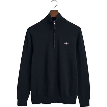 Katoenen half-rits trui Gant Classic