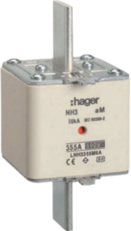 Hager LNH3355M6A HAG MESPATR.NH3 AM 355A 690V per 3