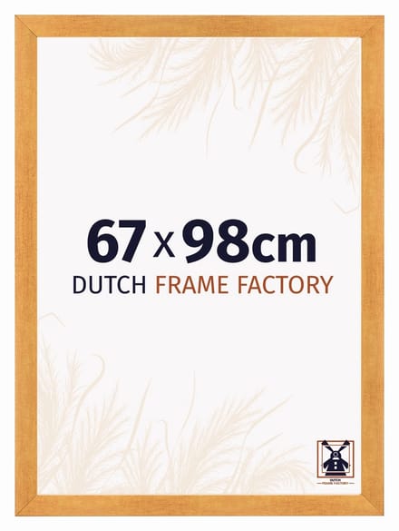 Fotolijst 67x98 cm - MDF - Oranje - Praag