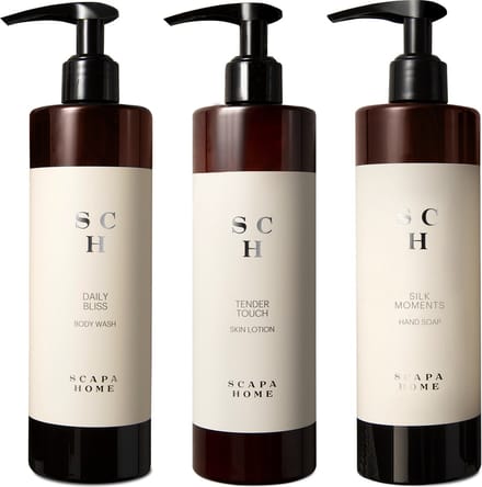 Scapa Home - Body Wash + Handzeep + Body Lotion - 400ml - Luxe Pompfles