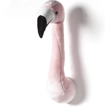 Wild and Soft Dierenkop - Flamingo