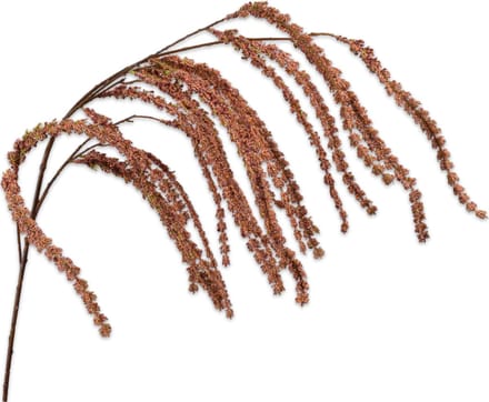 Silk-ka Kunstbloem-Zijde Amaranthus Hang Bruin 114 cm